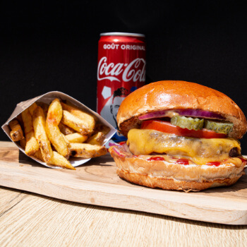 Photo du Burger Smash en menu